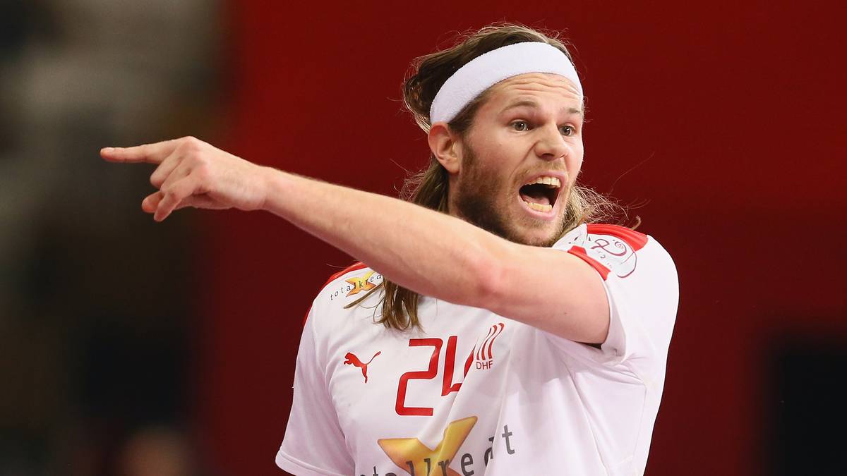 Mikkel Hansen markierte sieben Treffer für Dänemark
