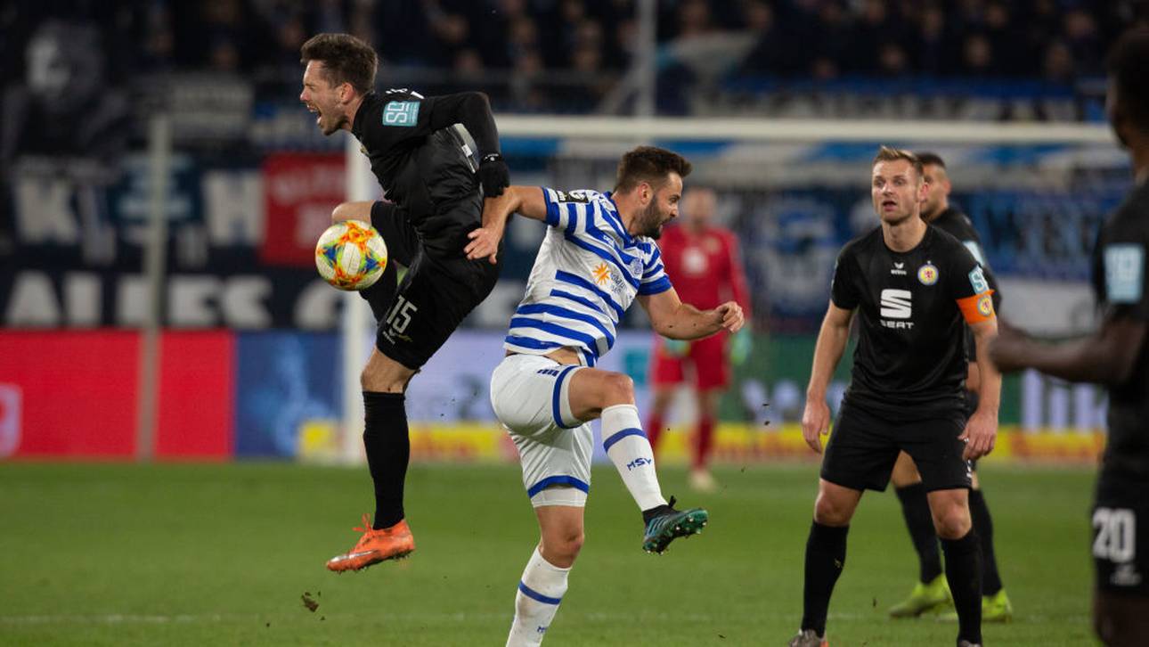 Duisburg muss um Platz eins bangen