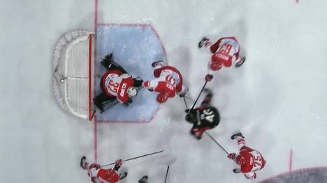 Die deutsche Eishockey-Nationalmannschaft feiert beim Deutschland Cup einen furiosen Sieg gegen Dänemark. Insbesondere im Schlussdrittel spielt die DEB-Auswahl mächtig auf.