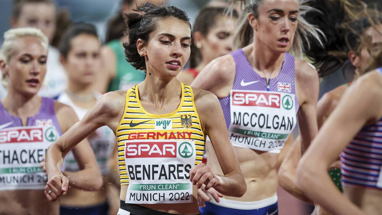 Sara Benfares bei den European Championships in München