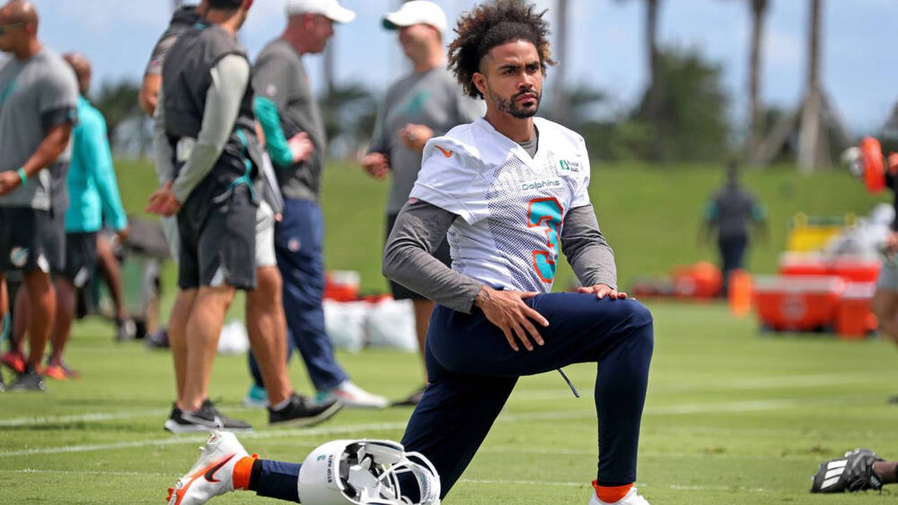 Will Fuller beim Training der Miami Dolphins