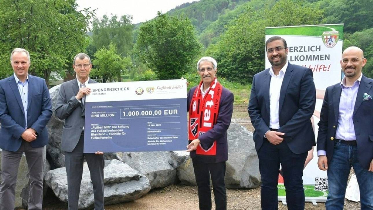 Katar hilft nach Flutkatastrophe