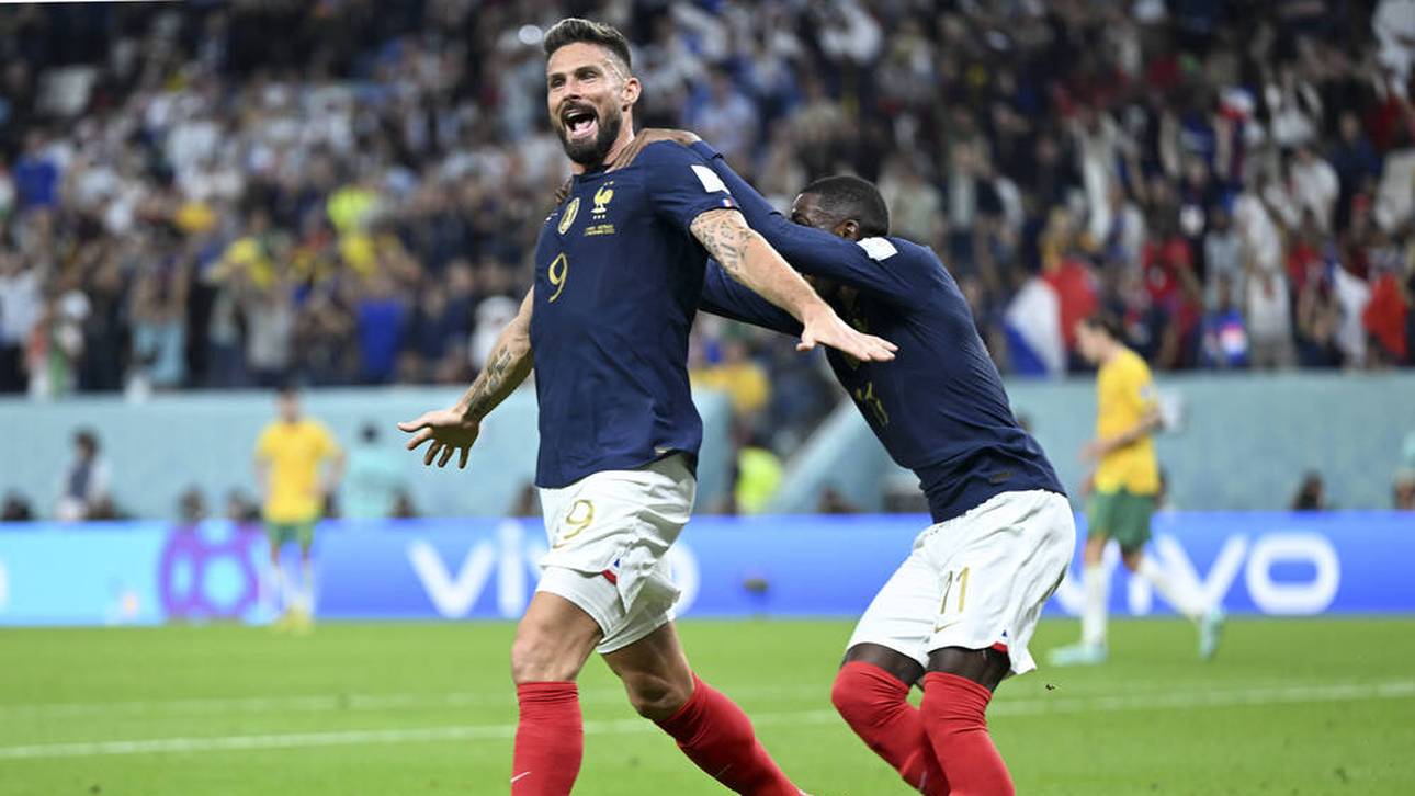 Giroud historisch bei Frankreich-Sieg
