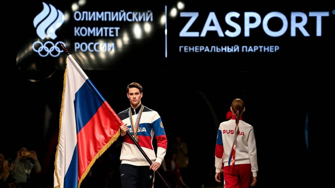 Russisches Olympia-Outfit für Tokio
