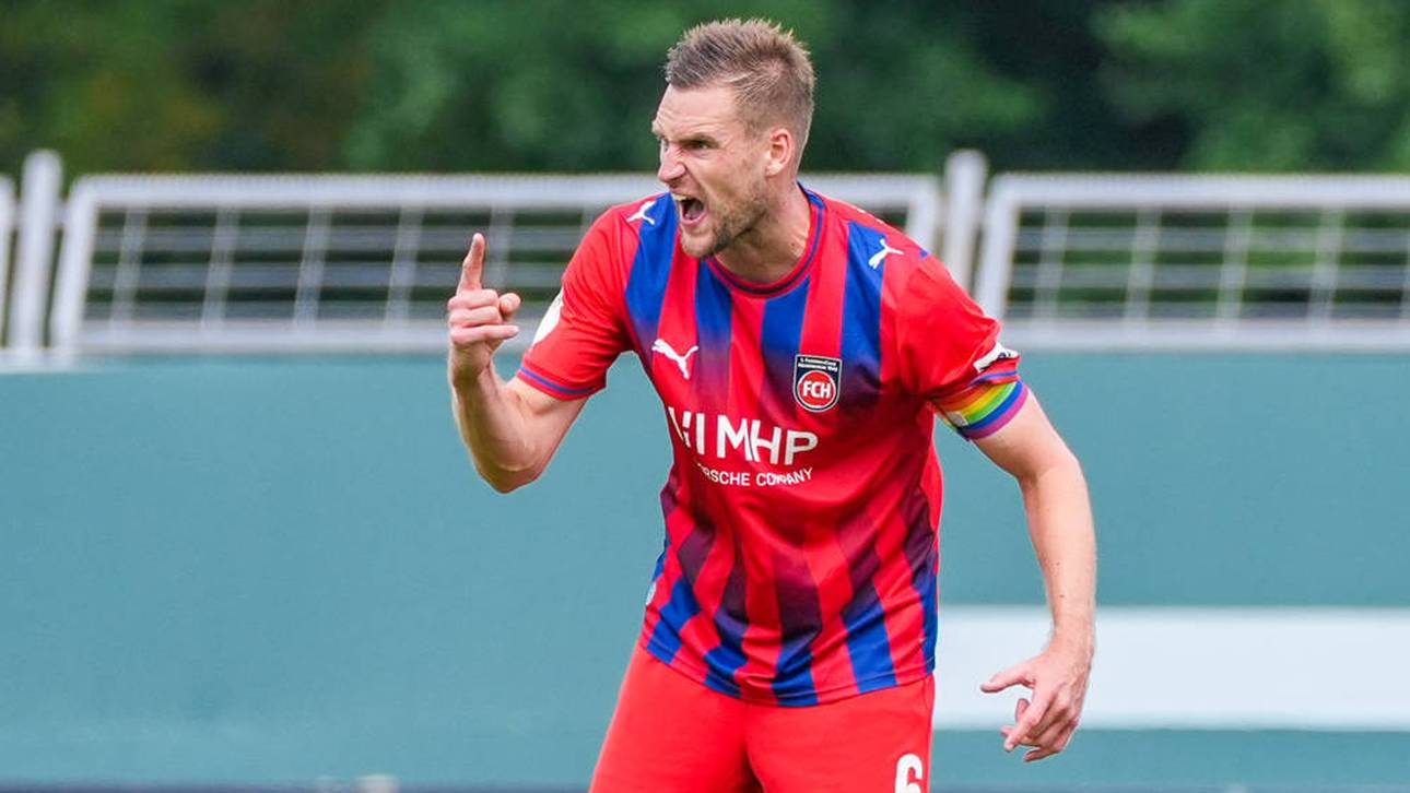 Heidenheim-Kapitän Patrick Mainka war mächtig sauer