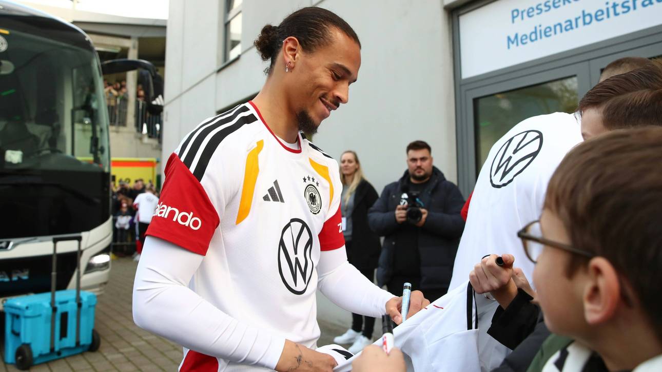 Leroy Sané kümmert sich in Wolfsburg um die Fans