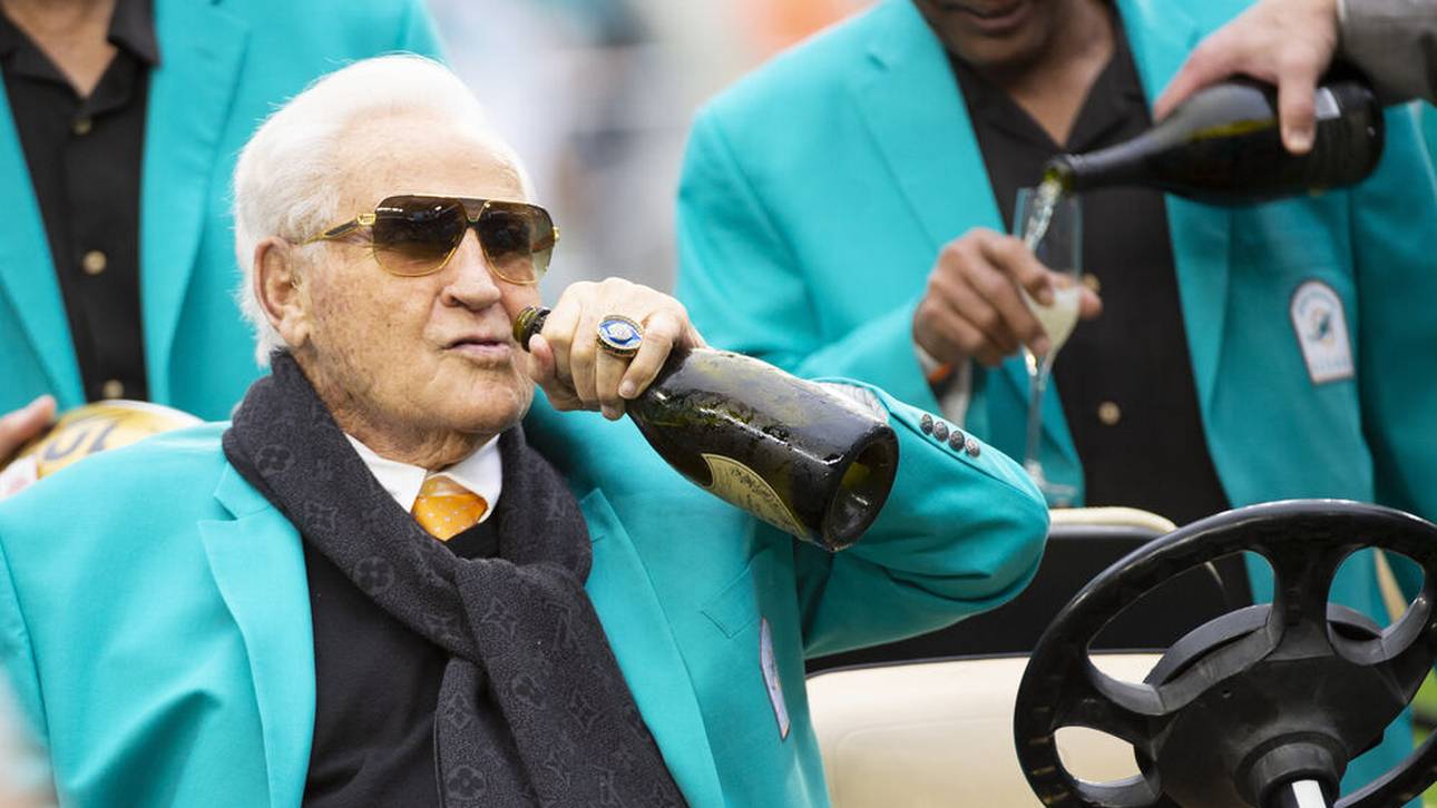Don Shula war auch im hohen Alter bei den Dolphins ein gern gesehener Gast
