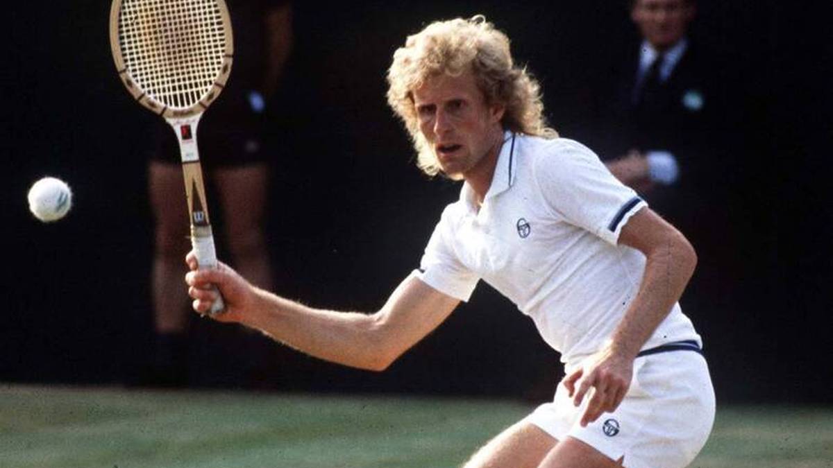 Vitas Gerulaitis in Wimbledon 1977
