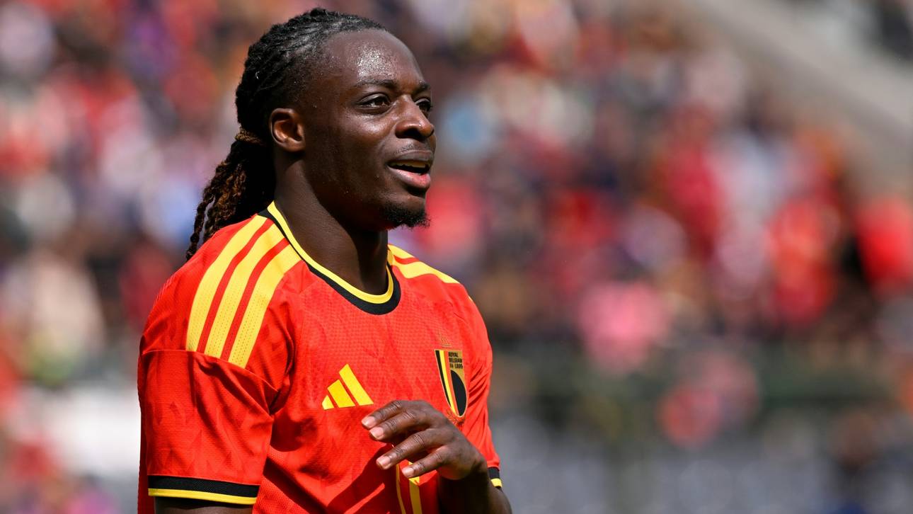 Während der WM Vater geworden: Jérémy Doku