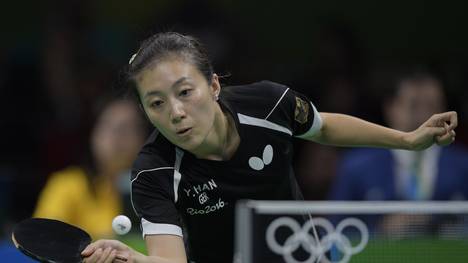 Han Ying brachte die Tischtennis-Frauen in Führung