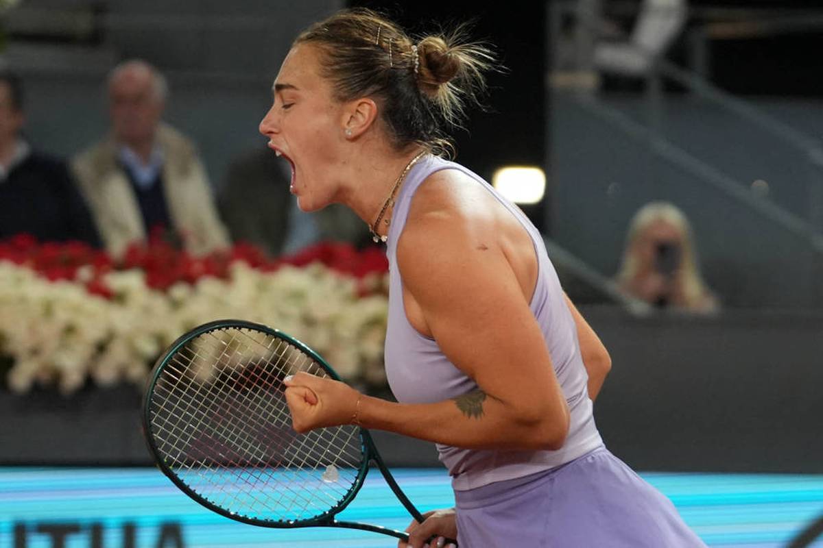 Sabalenka feiert dritten Triumph in Madrid