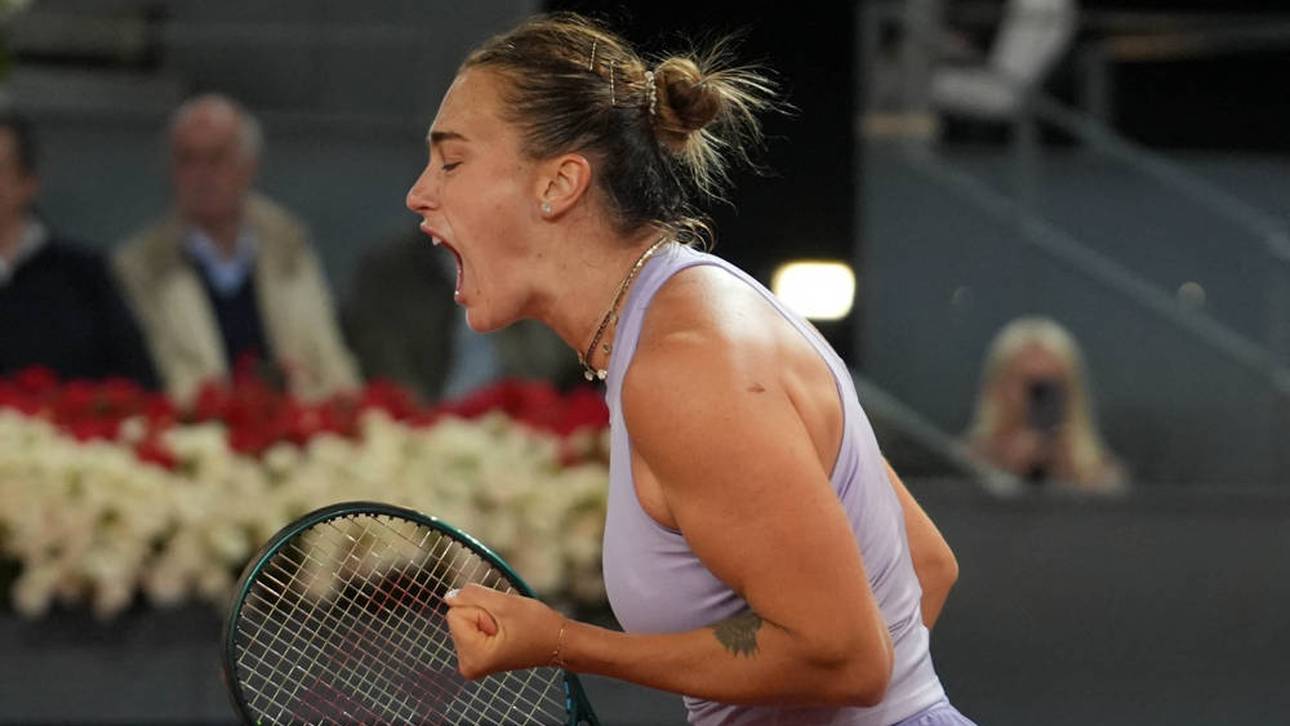 Sabalenka feiert dritten Triumph