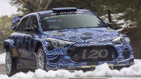 Der neue Hyundai i20 WRC wird erst 2016 in der Rallye-WM eingesetzt