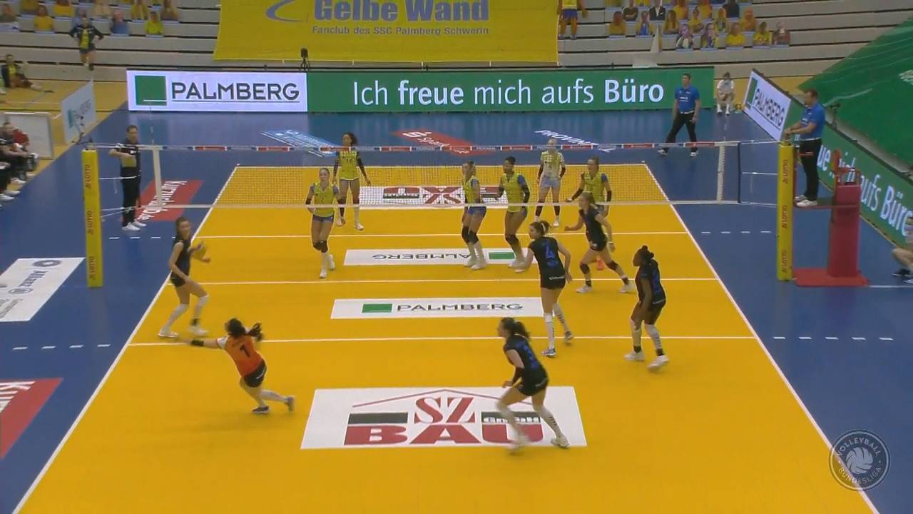 Volleyball Bundesliga: So lief der Klassiker zwischen Schwerin und Stuttgart