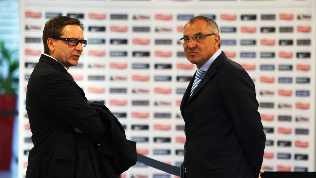 Horst Heldt Schalke 04 Felix Magath