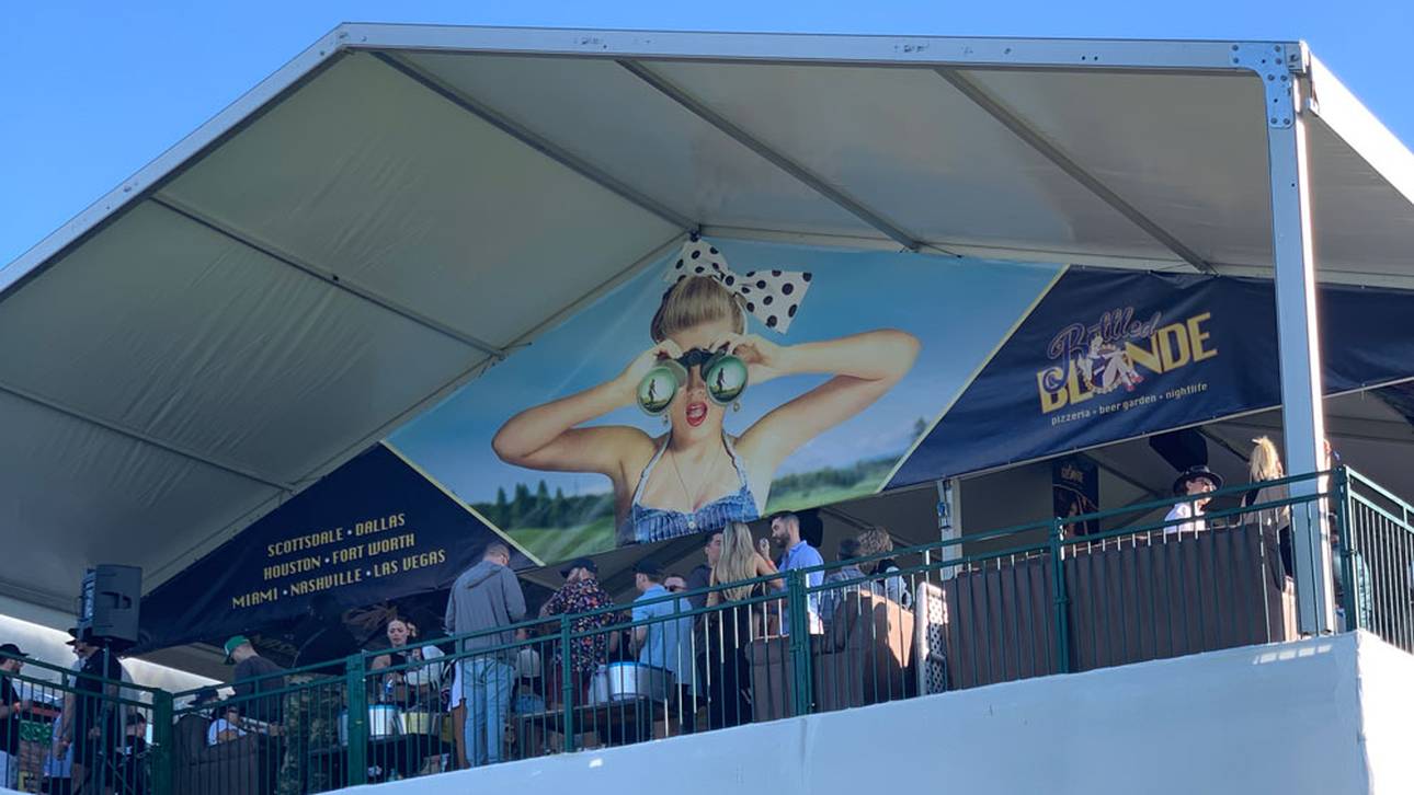 Für gute Unterhaltung ist bei den WM Phoenix Open reichlich gesorgt