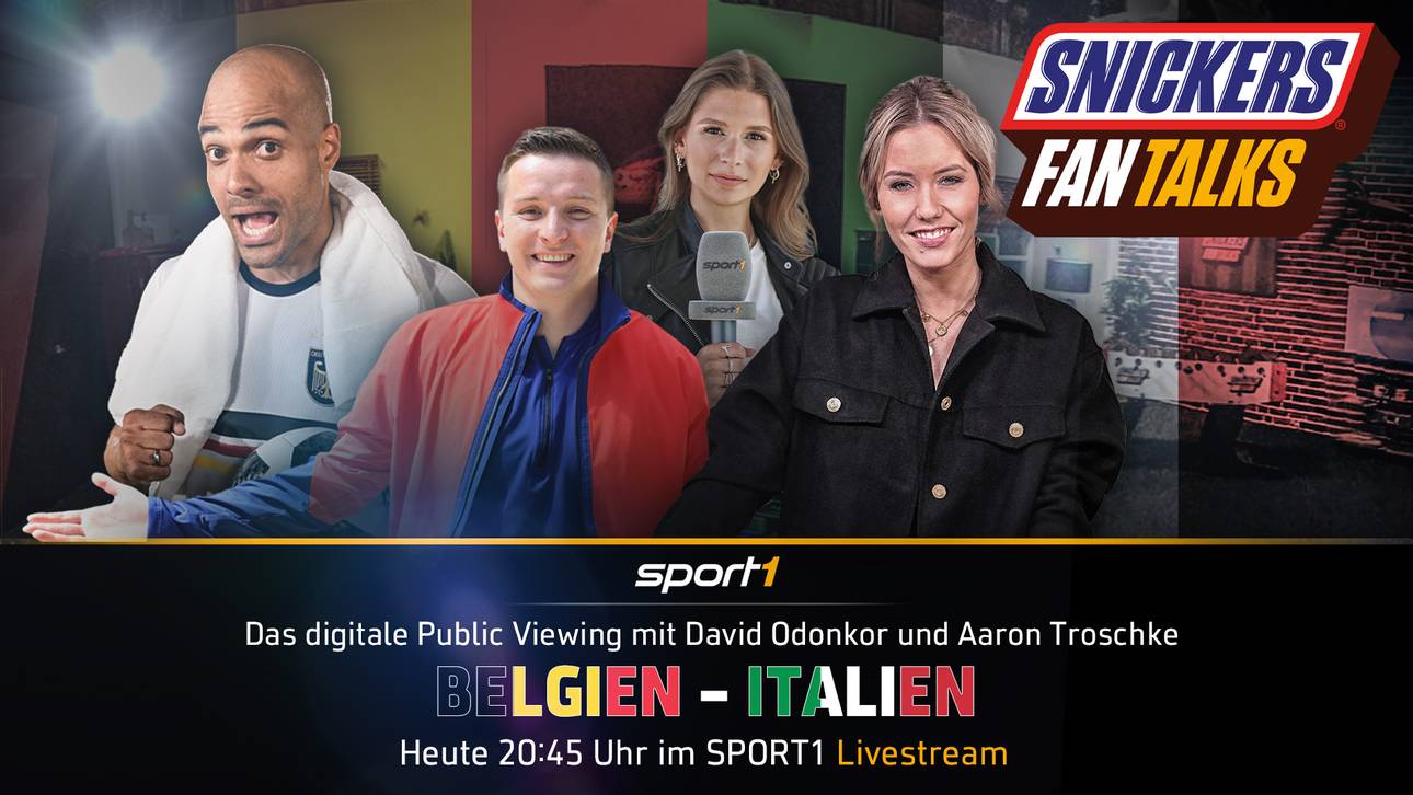 SNICKERS® Fan Talks –  das digitale Public Viewing zum Fußball-Event des Jahres