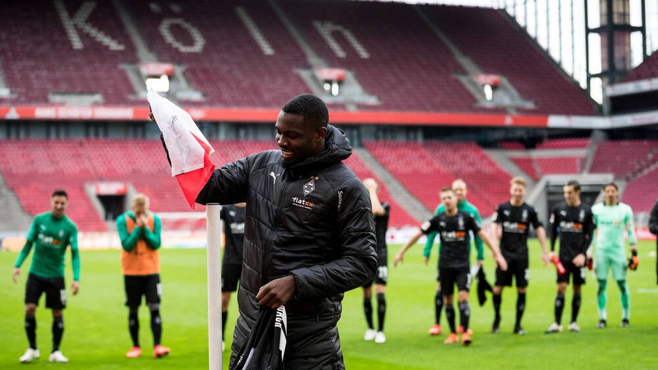 Am 3.10.2020 funktionierte Marcus Thuram die Kölner Eckfahne um