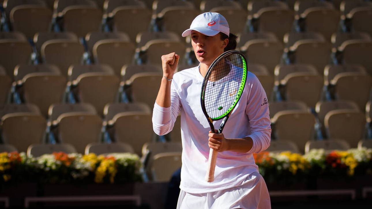 Swiatek im Finale der French Open