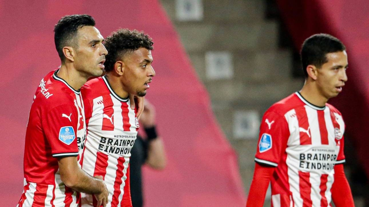 Eindhoven ohne Götze nur Remis