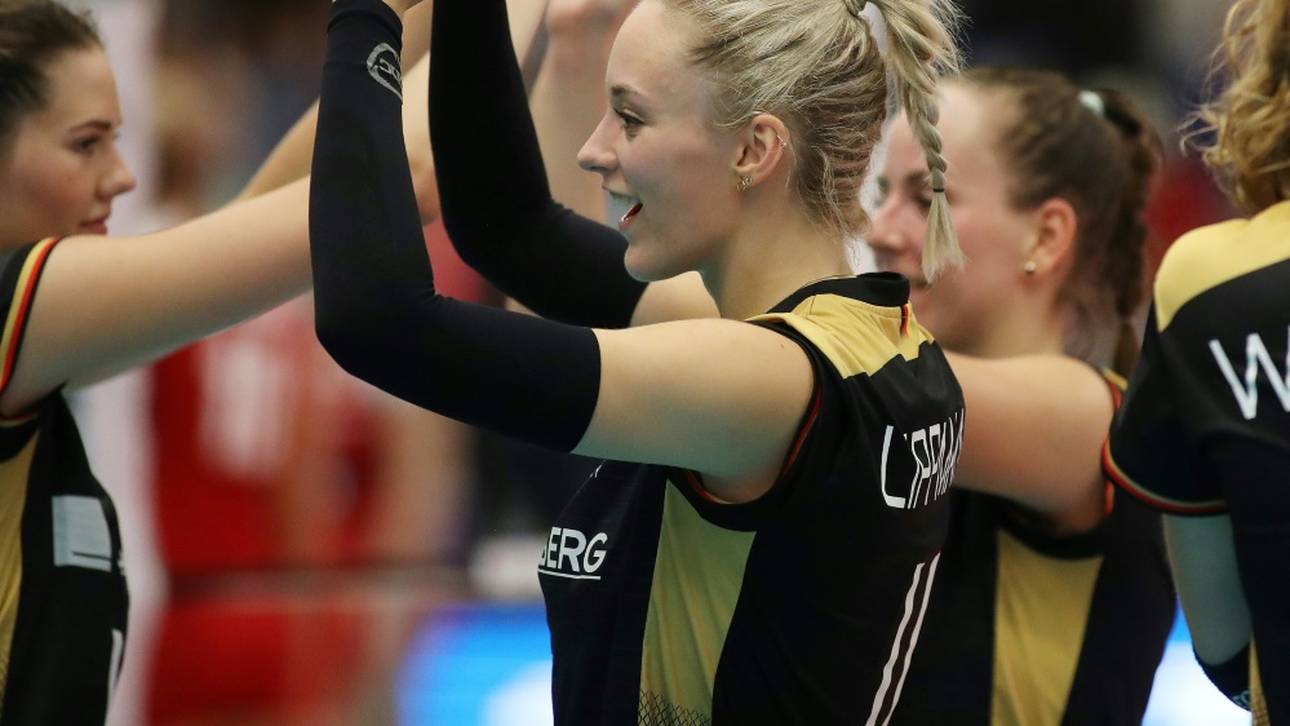 LIVE bei SPORT1: DVV-Frauen gegen Tschechien