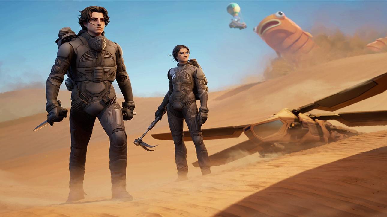 Fortnite: Crossover mit Sci-Fy-Epos Dune – Neue Charaktere und Items
