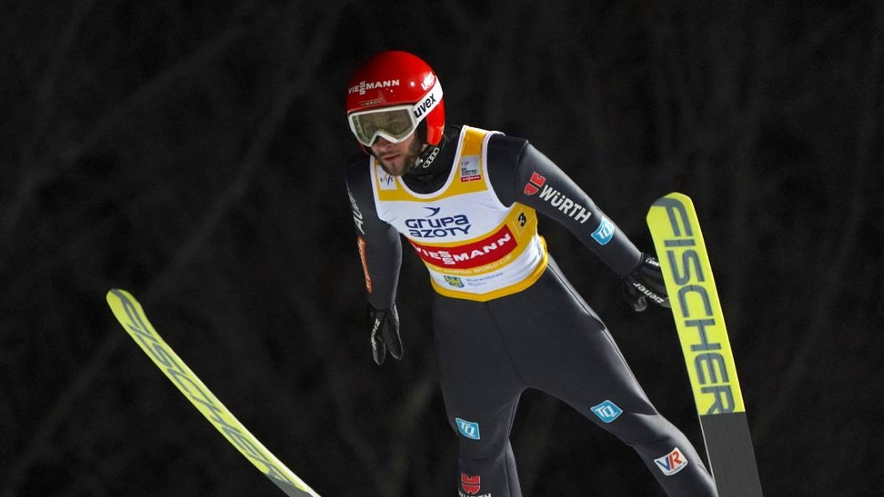 Skispringen: Eisenbichler und Geiger in Lauerstellung, Kraft führt