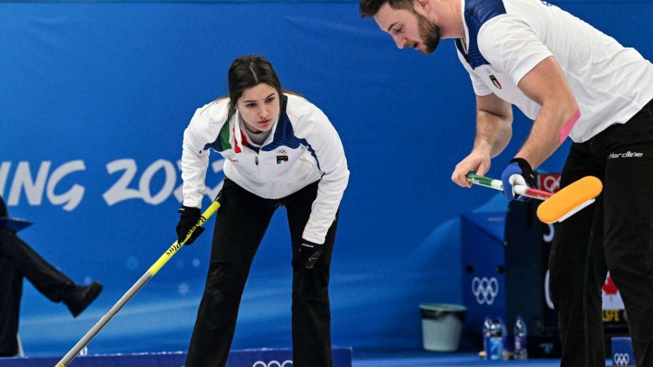 Mixed Doubles: Curling-Team aus Italien schon im Halbfinale