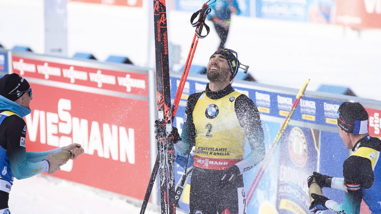 Martin Fourcade feierte einen märchenhaften Abschied