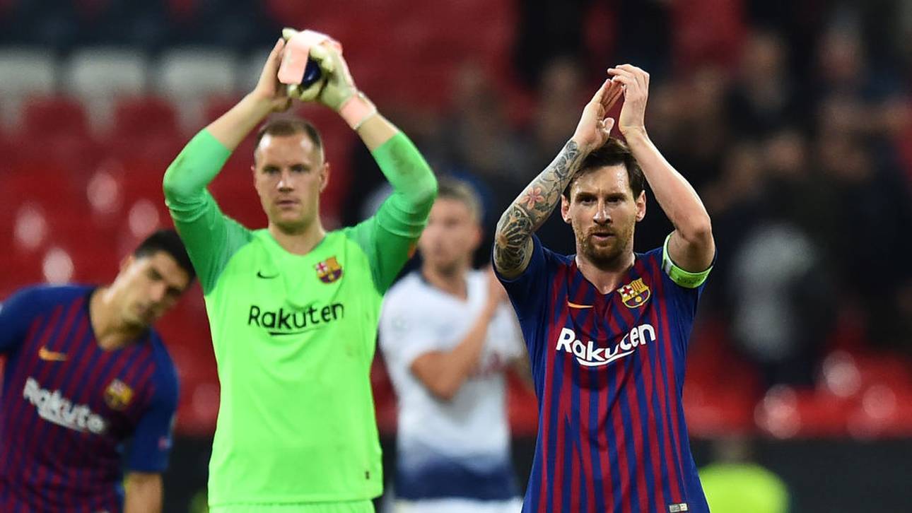 Barca ohne Messi und ter Stegen