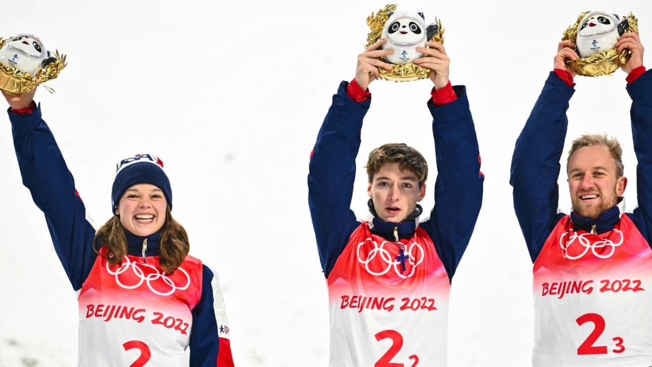 USA gewinnen Aerials-Premiere im Mixed