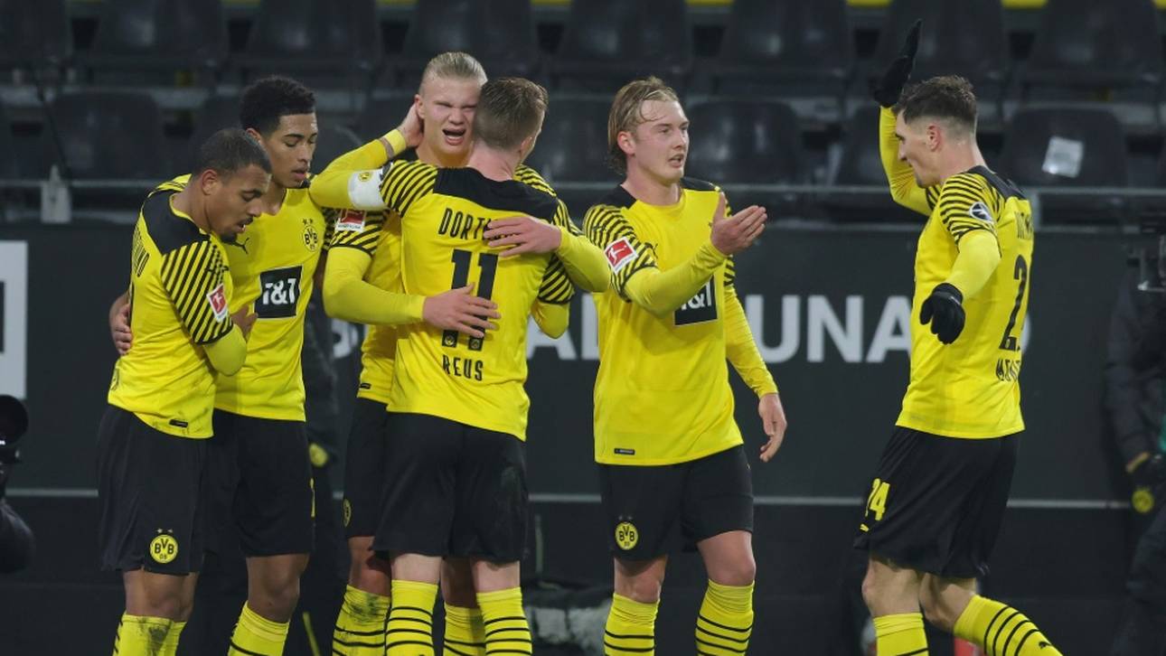 Dank Haaland und Meunier: BVB setzt Bayern unter Druck