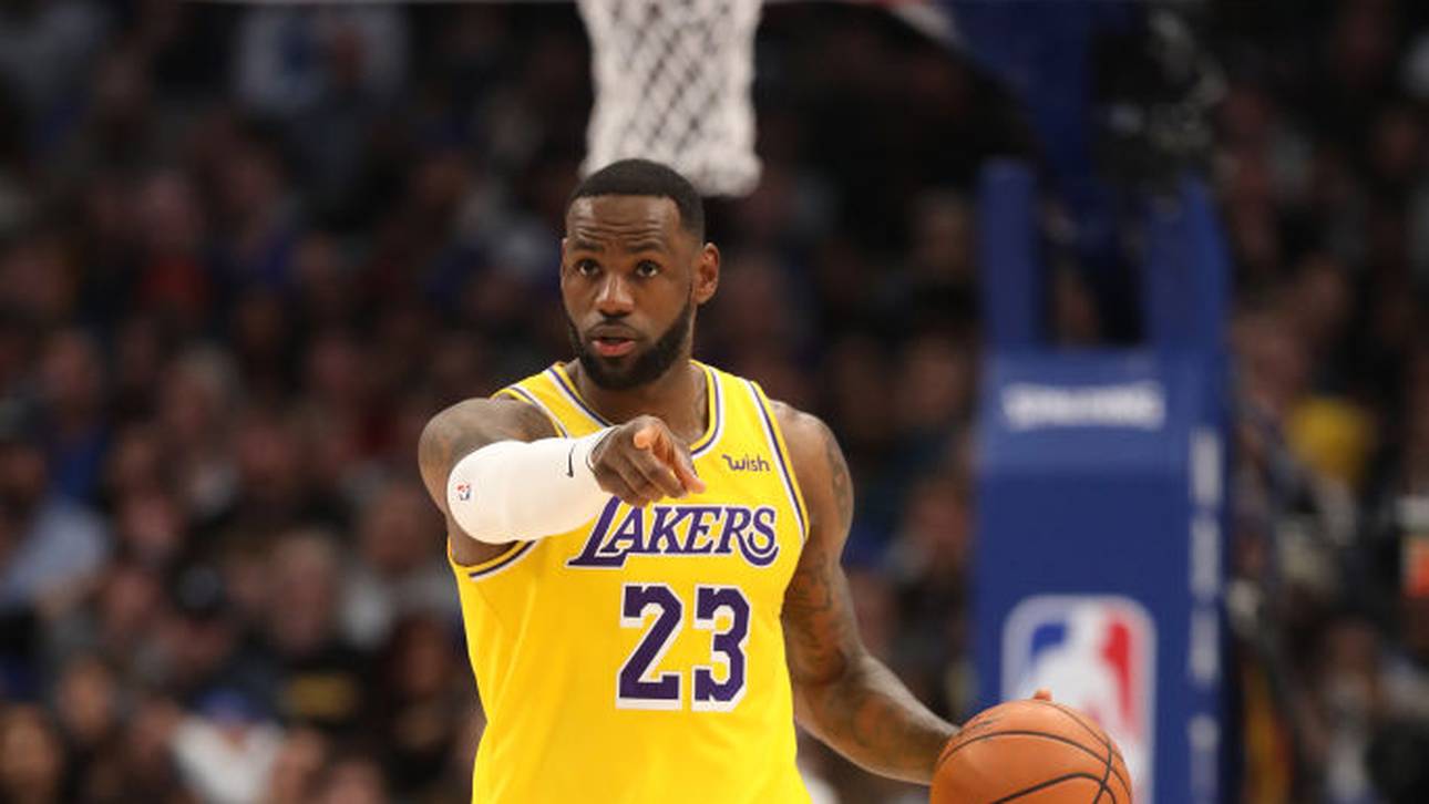 LeBron historisch bei Lakers-Sieg