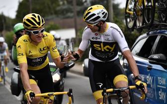 Tour De France Geraint Thomas Sieger Statt Helfer Von Chris Froome