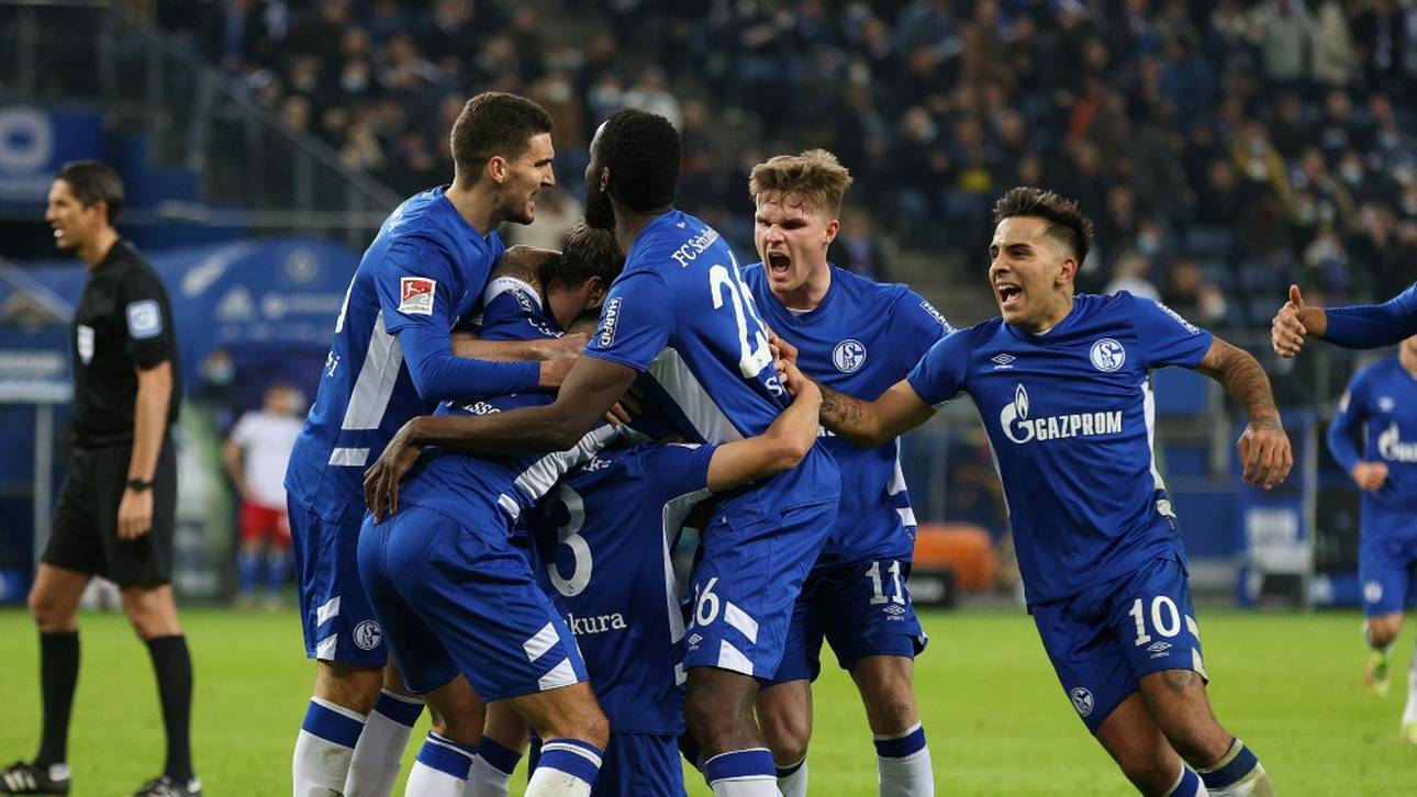 Später Ausgleich: Schalke erobert Punkt beim HSV