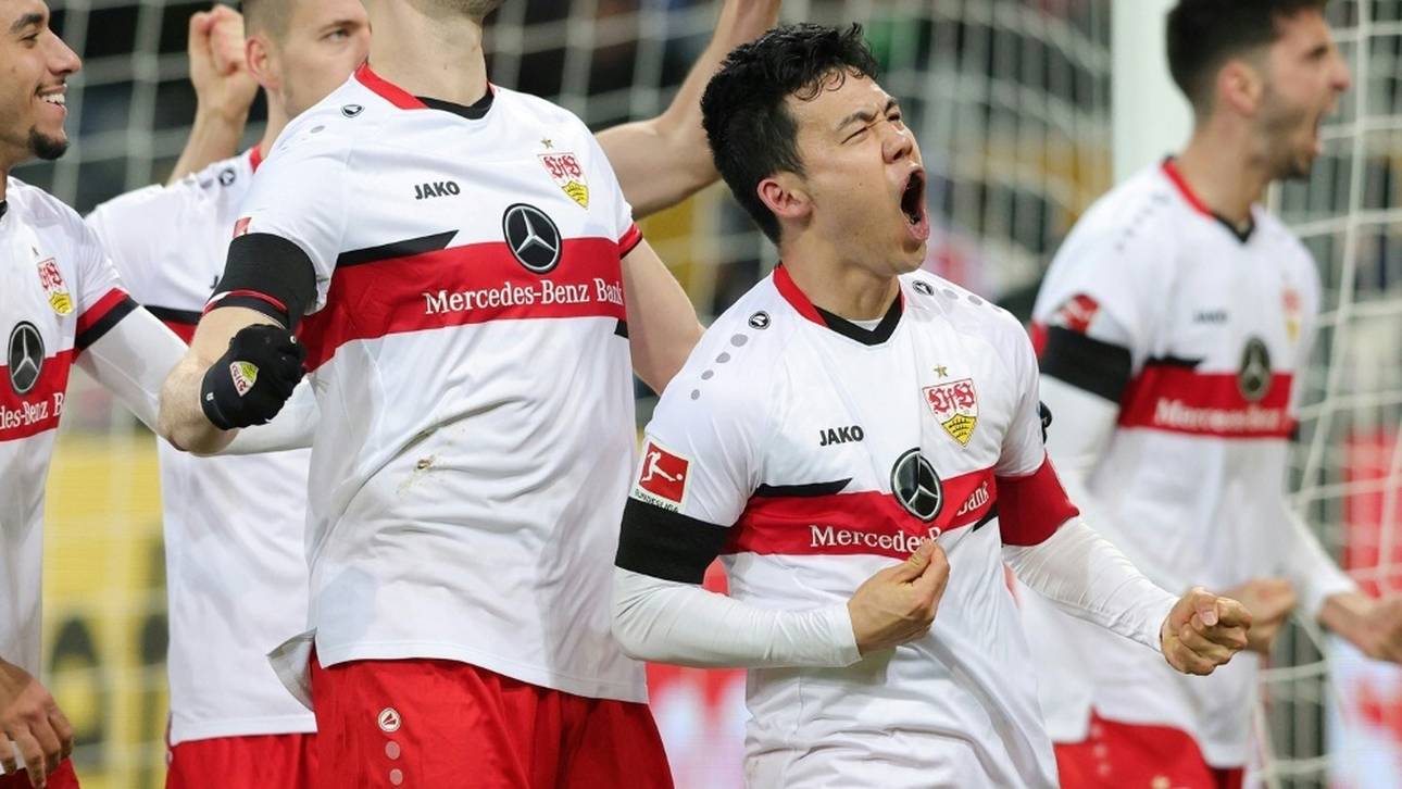 Schwäbisches Kellerduell gedreht: Stuttgart schlägt Augsburg