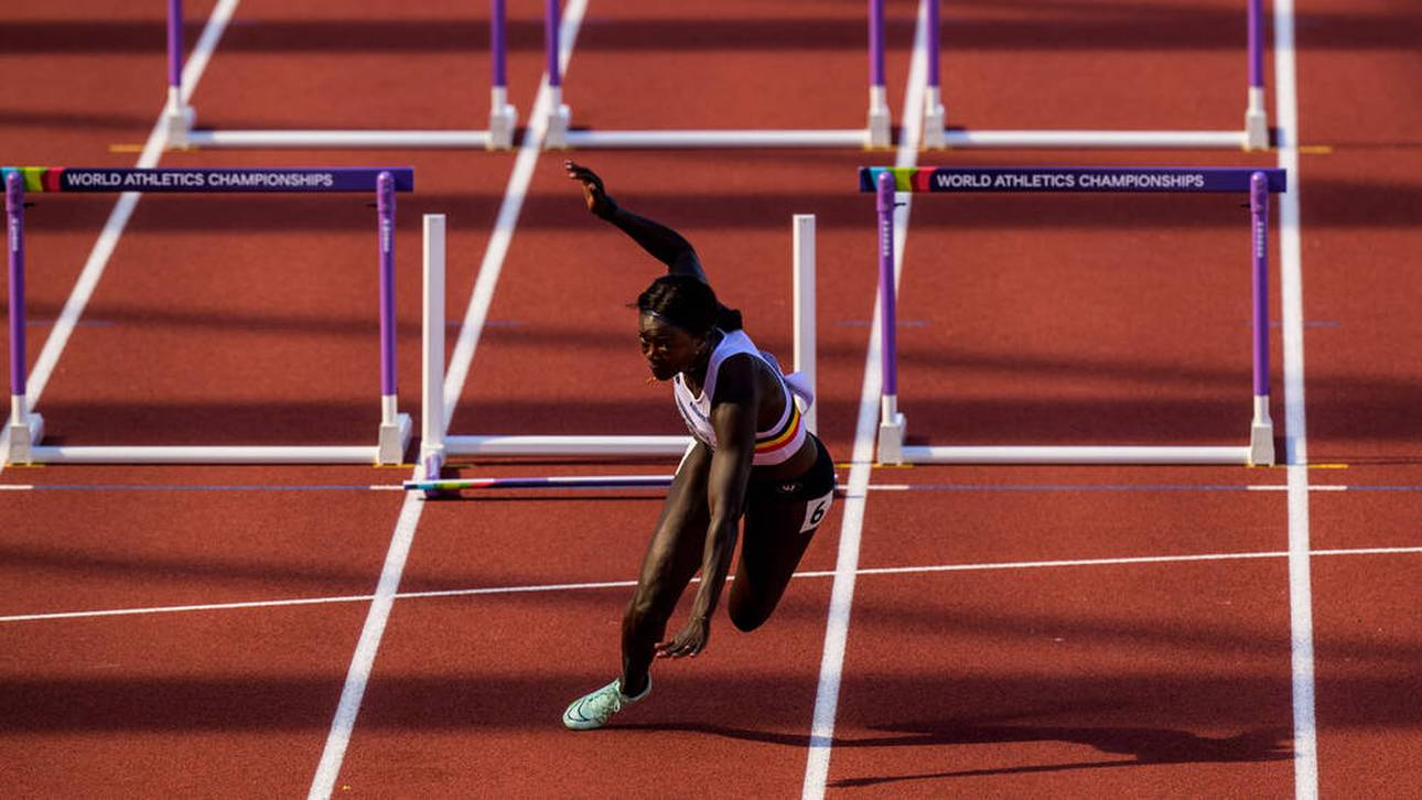 Zentimeter-Drama beim Hürdenlauf