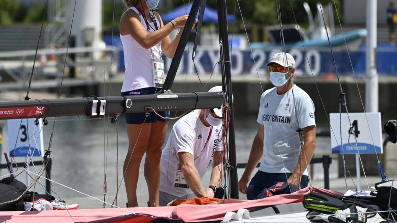 Kein Wind vor Enoshima: Medaillenkandidaten im Segeln müssen warten