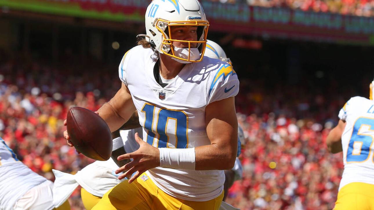 Blitz-Match: Chargers bleiben cool dank Herbert