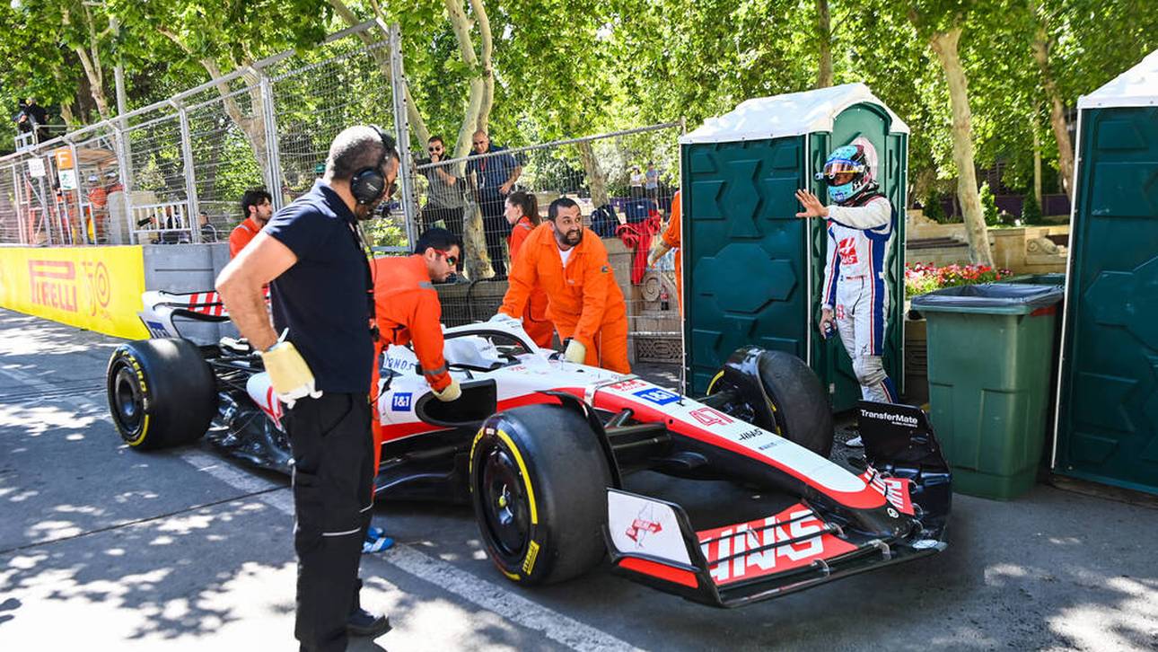 Trainings-Desaster für Schumacher