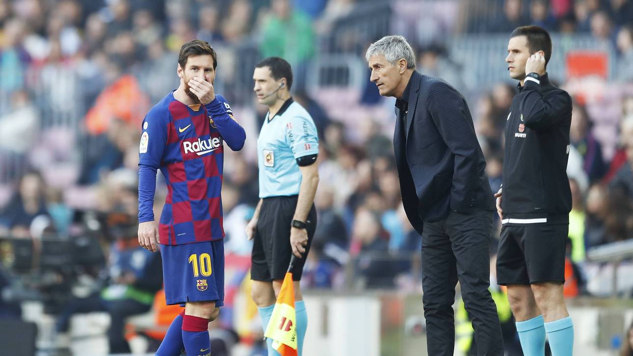 Steht Setién bei Barca vor dem Aus?