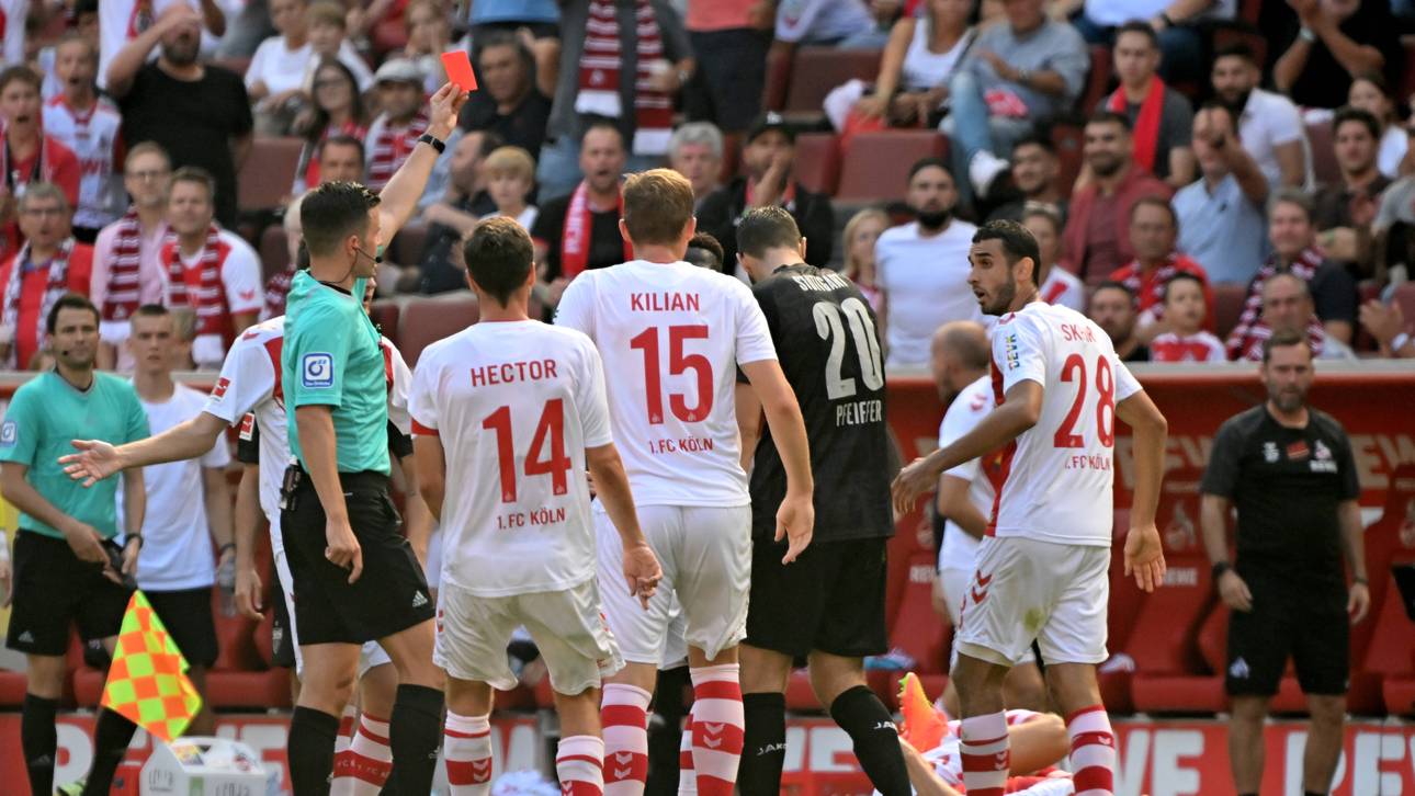 Rote Karten sorgen für Wirbel in Köln