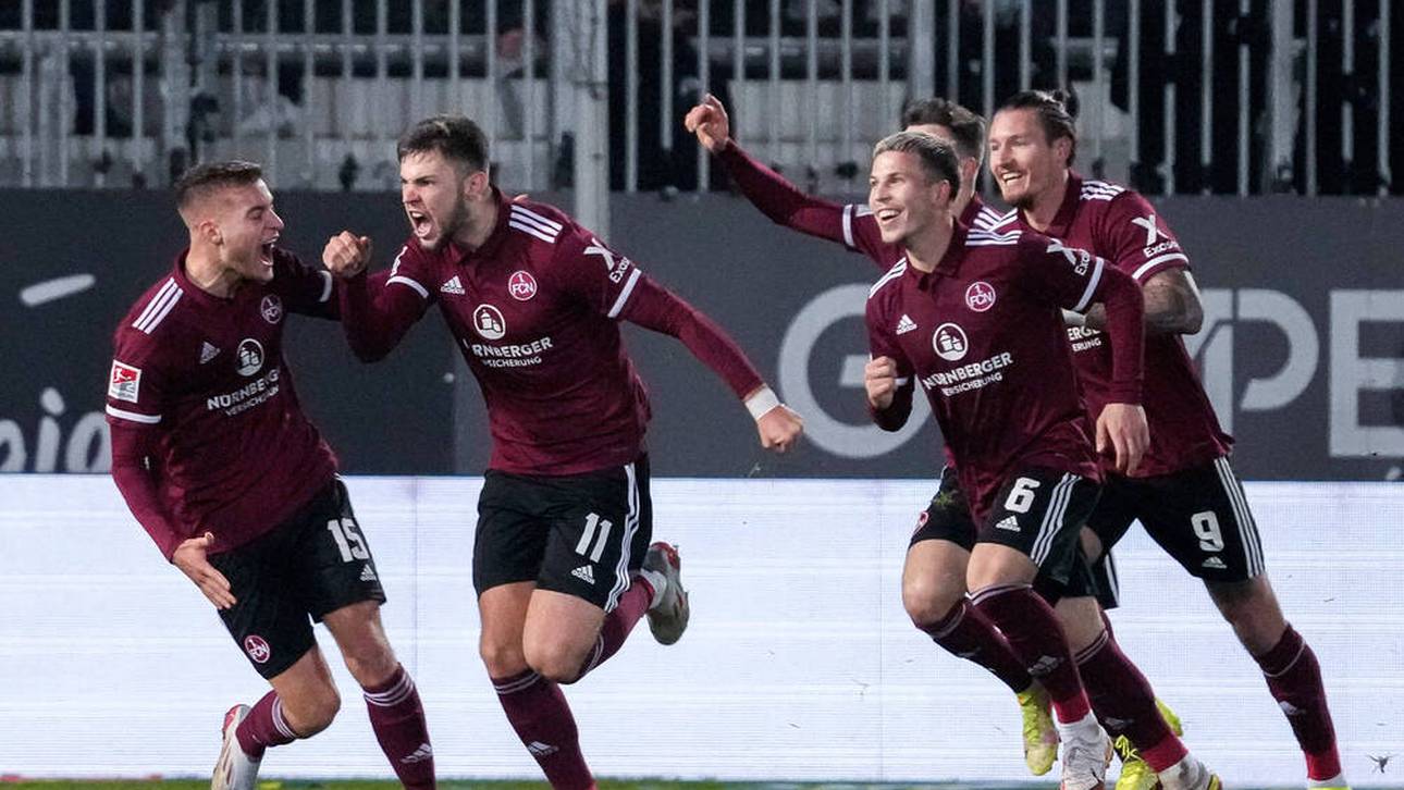 Nürnberg feiert Last-Minute-Sieg