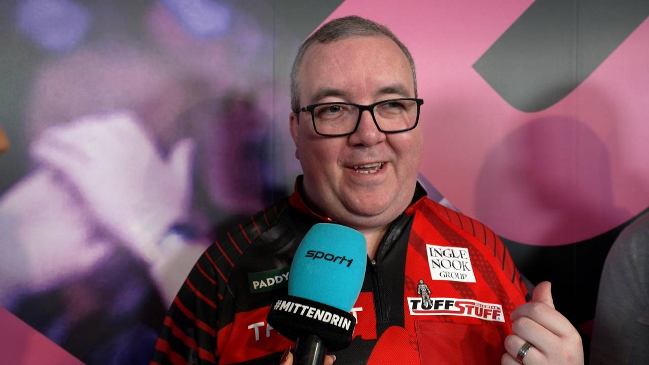Darts WM 2025: Bunting gibt kurioses Versprechen im SPORT1-Interview