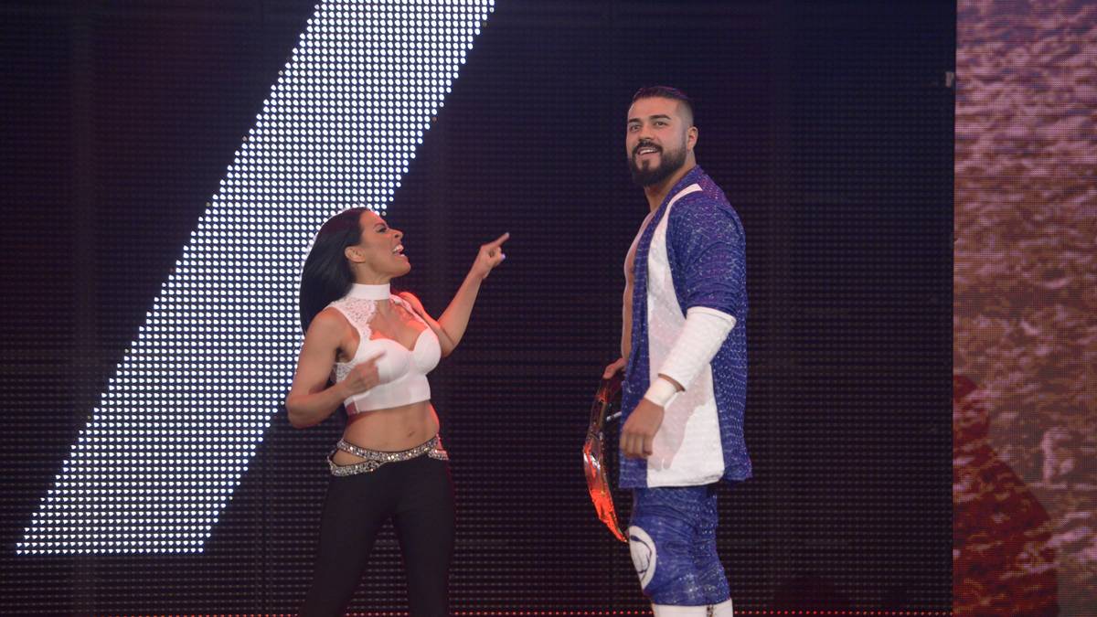 Überraschungsteilnehmer gibt es auch mal wieder: Top-Talent Andrade Almas zum Beispiel, Champion der Entwicklungsliga NXT