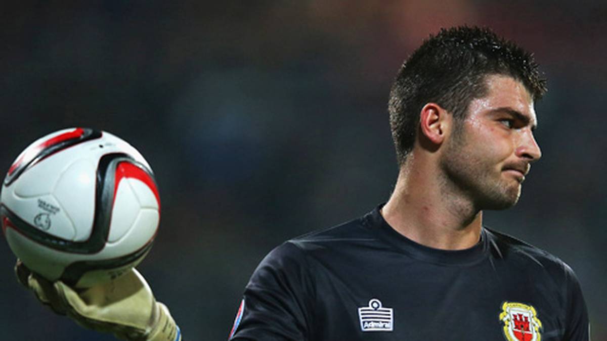 Der Fehler fuchst Gibraltars Torwart natürlich