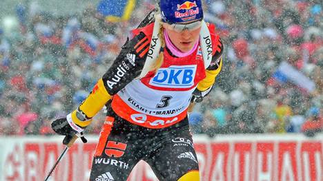 Miriam Gössner feierte ihren dritten Sieg in Serie