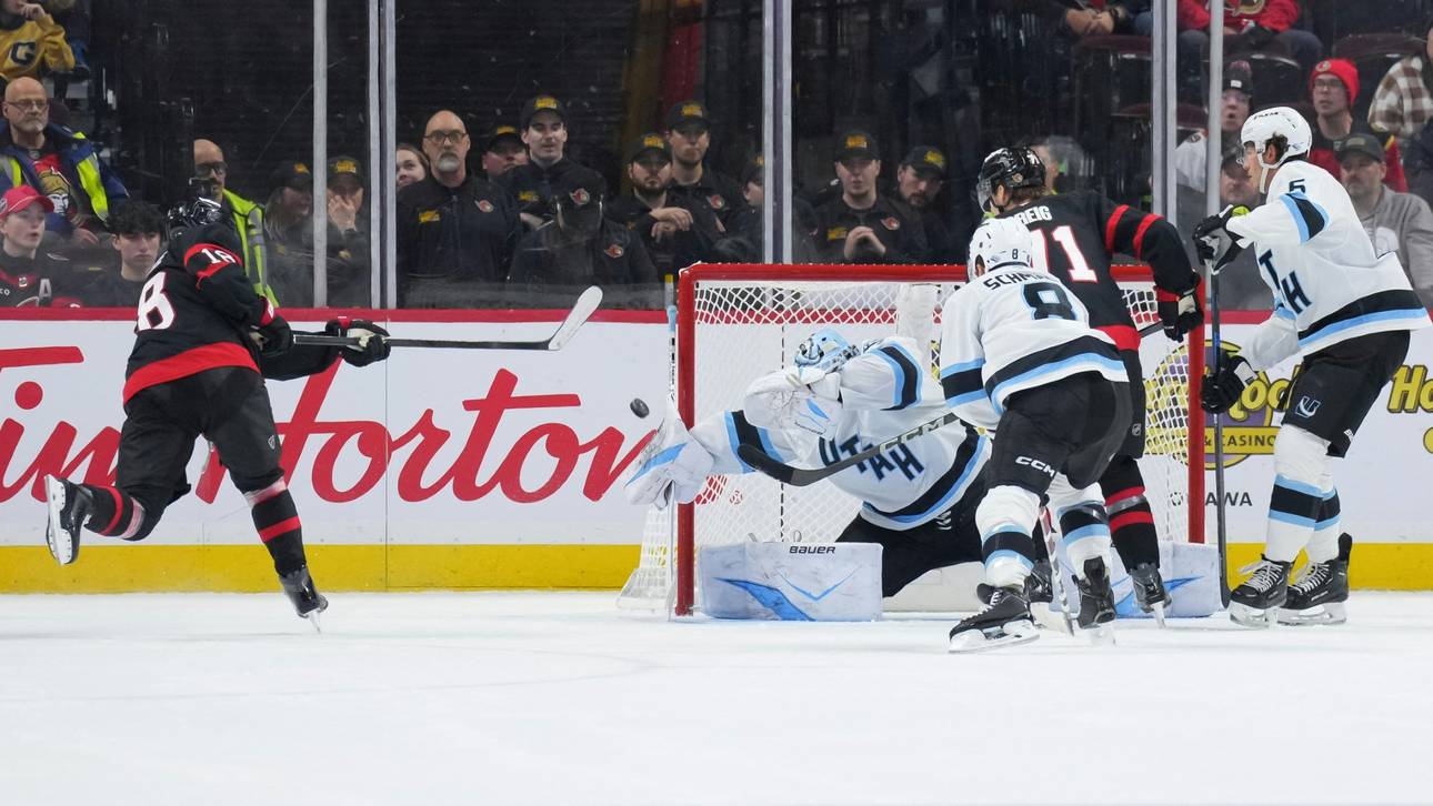 Stützle gewinnt mit den Senators