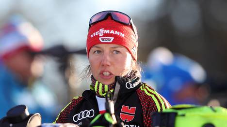 Biathlon-WM, Östersund: Laura Dahlmeier fällt für Mixed-Staffel aus