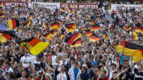 Während der EM findet überall in Deutschland Public Viewing statt